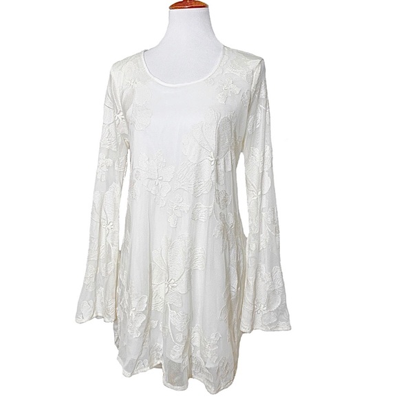 Free People Dresses & Skirts - SOLD-Free People High Low Lace Backless Mini Dress